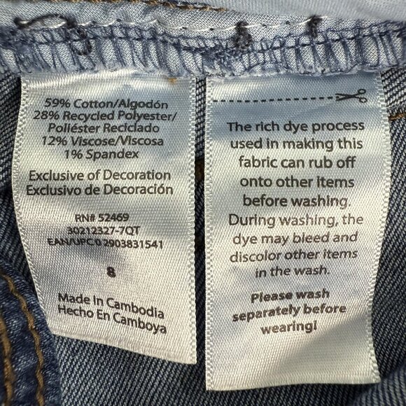 Sofia Vergara Jeans Womens 8 Melisa Flare Stretch Denim Pull On Stretch 28x31 - Picture 8 of 10